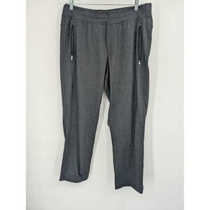 Mens Lululemon Gray Discipline Straight Leg Pants Sweatpants Track XL Flawed